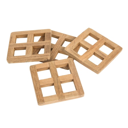 Whitecap Coaster Set, 4PK 60193